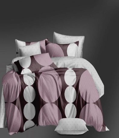 Комплект постельного белья 9005  Евро "Cottonika.Charme"